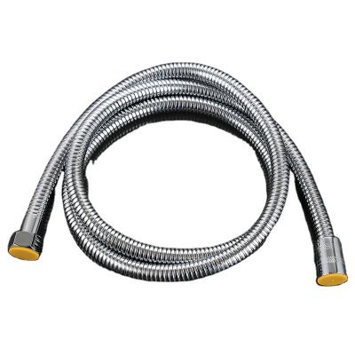 China Modern Sanitary Hose Factory Pours Wholesale Silver Common Flexible Bathroom Hose Water Pipe Shower Head Hose for sale