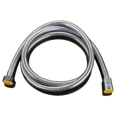 China Modern Explosion-proof Flexible Bidet Spray Kit Stainless Steel Shower Hose Kit Handheld Shower Hose Slim Double Locked Chrome Hose for sale