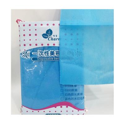 China Disposable Tattoo Massage Salon Beauty Supplier Waterproof Nonwoven Thick Sheets Oil Proof Sheets for sale