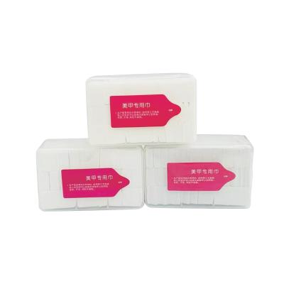 China Cleaning ; Makeup ; Good Quality Solvent Do Not Harm Disposable Towels For Nail Salon Premium Nail Disposable Towels for sale