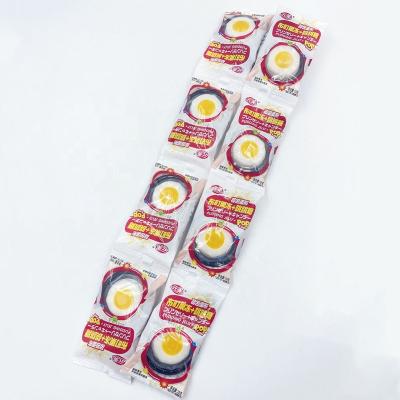 China JollySweets Newcomer Egg Shaped Pudding And Popping Candy 52*39*31 for sale