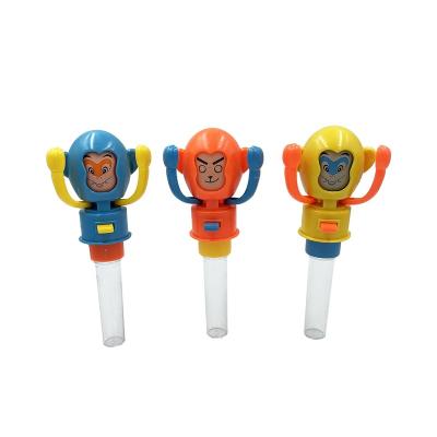 China New Arrival Cartoon Toys High Quality Funny Surprise Face Stick Candy Changing Plastic Toy For Children for sale