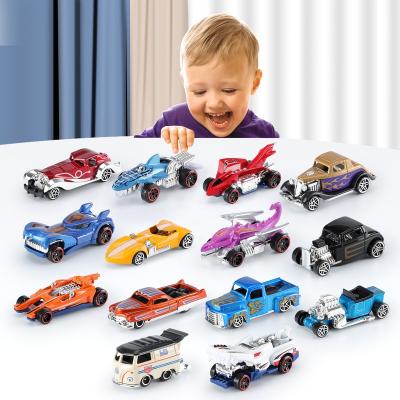 China Diecast Car 1 64 Toy Car Set Metal Mini Alloy Toy Amazon Hot Sale Kids Die Cast Car Toy Set For Children for sale