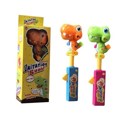 China Cartoon Toys JollySweets Electric Educational Toys Disc and Talking Animal Model Toys for sale