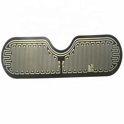 China High Quality Electric Heating Eye Mask Heater Shield Film Heater Industrial Parts 12V 24V 36V Best Pi Parts Price for sale