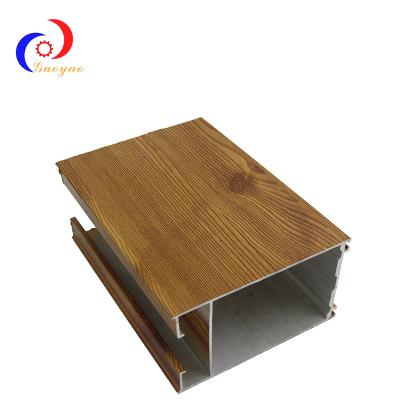 China Aluminum Profile Wooden aluminium profile anodized 0.7mm aluminium profiles suppliers structural aluminium wood profile for sale