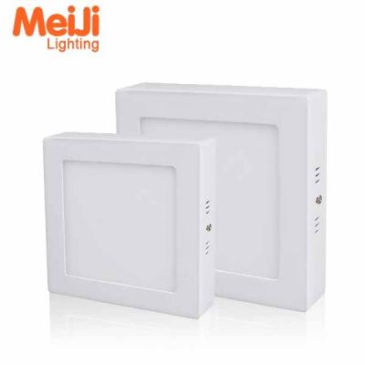 China Modern zhongshan12W SMD surface mounted thin square recessed led panel light for sale