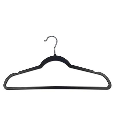 China Factory sales multifunctional cheap plastic garment use ABS coated plastic hanger for clothes for sale