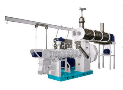 China SPHS series, double screw wet feed extruder for production of floating for sale