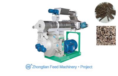 China Custom Wood Pellet Mill machines , biomass pellet plant / production SZLHm series for sale