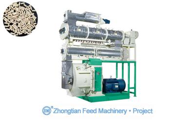 China Commercial Sinking Fish Feed Pellet Mill Production Line , SZLH series for sale