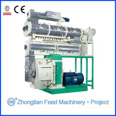 China Automatic Lubrication Livestock / Aqua feed Pellet Mill Equipment , SZLHm678 for sale