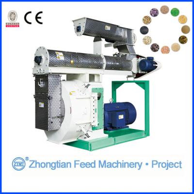 China Heavy Duty Livestock / Feed Pellet Mill Machine With Stainless sSeel Conditioner SZLH320 for sale