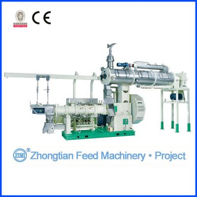 China double screw wet feed extruder for producing floating fish feed SPHS series for sale