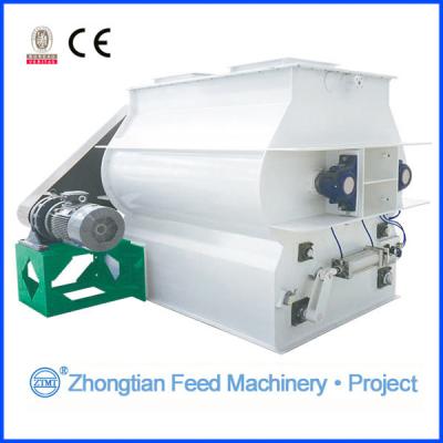 China Double Shaft Feed Mixing Machine With Door-opening Discharging Mechanism for sale