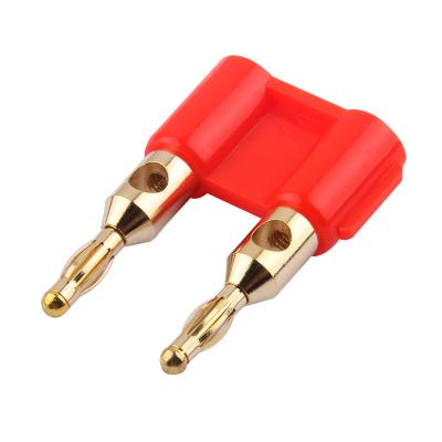 China Vnew Audio Video Hot Selling Products Dual Speaker Audio Banana Plug Connector For Audio Video for sale