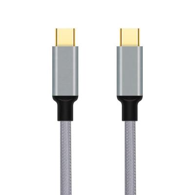 China MP3/MP4 Player Vnew Gold Plated Cable USB3.0 Type C to Type C 20V 3A PD 100W Fast Charge and Data PD USB Cable for sale