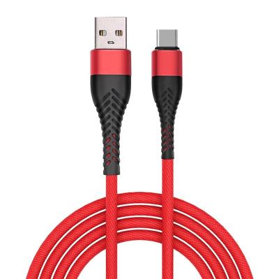 China MP3/MP4 Player Vnew 5V 2A USB Cable Cloth Braid Android Cable Type C 8PIN Micro USB Charging and Data PD Cable for sale