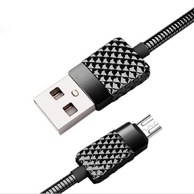 China Vnew 20V 3A MP3/MP4 Player Charging Metal Spring High End Fast USB Cable Android Cable For Micro Type C 8PIN for sale