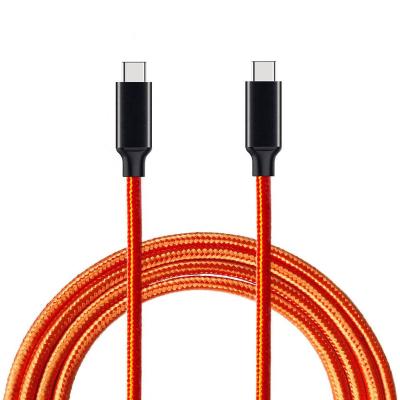 China Vnew Design MP3/MP4 Player New Design PD Cable 3A USB3.0 Male Type C To Type C Male 60W PD USB Fast Charging Cable for sale