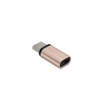 China Vnew Product Mobile Phone Hot Micro Aluminum Alloy Female Type C 3.1 USB Male Adapter For Smart Phone for sale