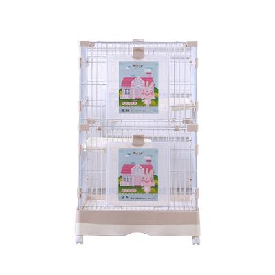 China 2021 China Supplier Breathable Pet Cage Easy To Clean Cat Cages With Universal Drawer Wheel for sale