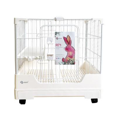 China Sustainable Hot Sale 69*56*27cm Large Space Easy To Clean Spot Supply Poultry Cat Dog Small Rabbit Cage for sale