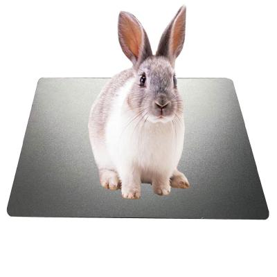 China Wholesale Hot Selling Pet Rabbit Cooling Plate Summer Aluminum Cooling Mat for sale