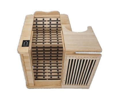 China Infrared Sauna Sit Up Half Body Personal Computer Control Panel Saunas On Sale for sale