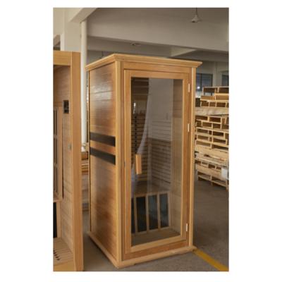 China Computer Control Panel Commercial Sauna Room Red Light Portable Infrared Sauna for Weight Loss and Detox for sale