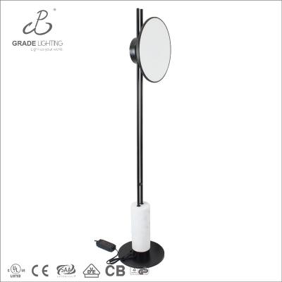 China Hotel AIKA Floor Lamps Modern Designer CE/SAA/UL LED Decorative Marble Floor Lamp for sale