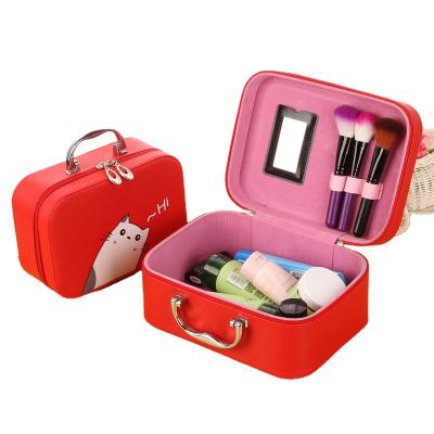 China Factory direct sales large capacity cute portable makeup storage box bag waterproof makeup travel bag for sale