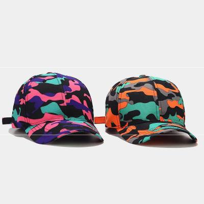 China New Camouflage Cloth Quick-drying Baseball Hat Women's Street Trend Hip-Hop Covers Men's Summer Outdoor Hats for sale