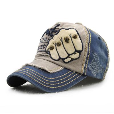 China Quick-drying fabric popular fist baseball cap for men and women fashion willow nail leisure hat for sale