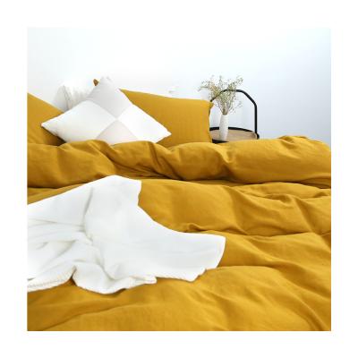 China Wholesale 100% Viable Linen Bedding Set Linen Bedding Luxury Five Star Hotel Bed Sheet Sets for sale