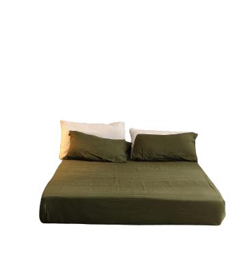 China Disposable New Design Linen Bedding Sheet Good Quality Pure French Linen Fitted Sheet for sale