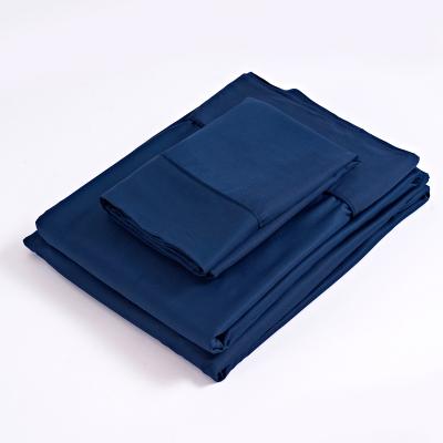 China Hot sale disposable 100% tencel lyocell sheets single and comfortable bedding set washable sheets for sale