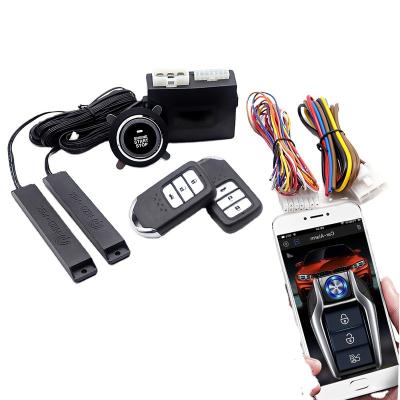 China APP Control Car Car Alarm With Keyless Auto Start Stop Auto Start Stop System Automotive Products Smart Key Entry Remote Start For Car for sale