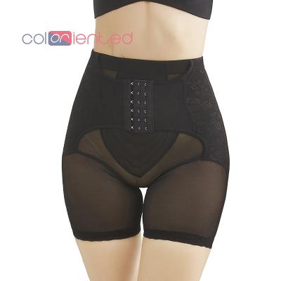 China QUICK DRY Mid Waist Abdominal Shaper Pants 3-Row Corset Underwear For Women Postpartum Body Shaping Skinny Gridles Hip Lift for sale