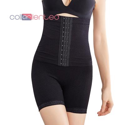 China New QUICK DRY Women Waist Shaper Tummy Top Shorts Postpartum Abdomen Shapewear Girdle Control Panties Shaping Corset Lace Leg for sale