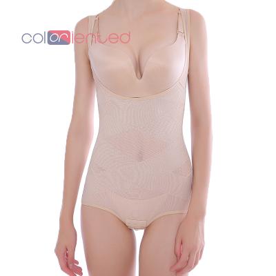 China QUICK DRY Jumpsuit Gauze One-Piece Breasted Corset Net Childbirth Women Fat Burning Diet Clothes Chest Abdomen Hips Waist for sale