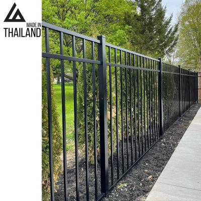 China Easily Assembled MADE IN THAILAND Metal Fancy Composite Aluminum Picket Ornamental Fence for sale