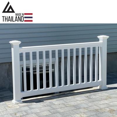 China New Design Low Cost High Security Rack Powder Coated Easily Assembled White Cast Aluminum Fencing Panels for sale