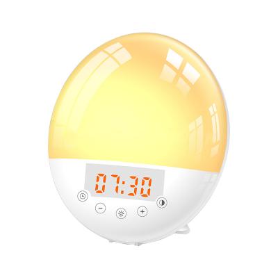 China Hot Selling Newest Hotel Design Amazon Table Smart Led Alarm Clock For Kids for sale