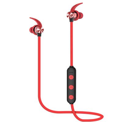 China Sustainable XT22 TF Card Wireless Sports Earphones BT5.0 Magnetic Neck Hanging Stereo Headset Waterproof Noise Reduction Earbuds Earphones for sale