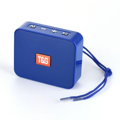 China Built-in microphone with hands-free phone function Factory In Stock Tg166 Small Portable Speakers Bass Sound Support Tf Card And U Disk Play Music Speaker Radio for sale