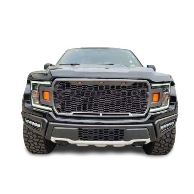 China 4wd Accessories Body Kits For 2020 F150 Upgrade For Raptor 2021Facelift Conversion Body Kits Front Bumper Grill for sale