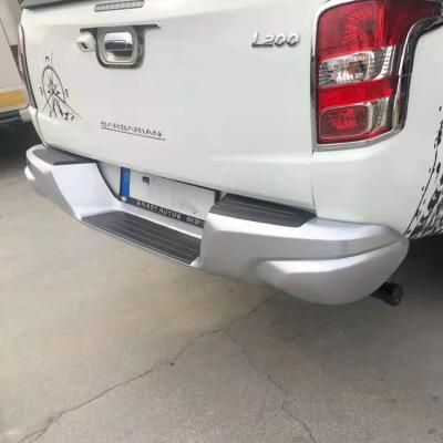 China 4wd Accessories Rear Chrome Bumper For L200 Triton Barbarian Double Cab 2016+ for sale