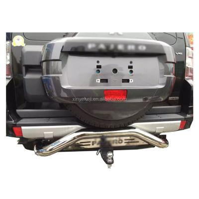 China Style For P-ajero Rear Bumper Classical Style Stainless Steel Rear Guard Rear Bumper for sale