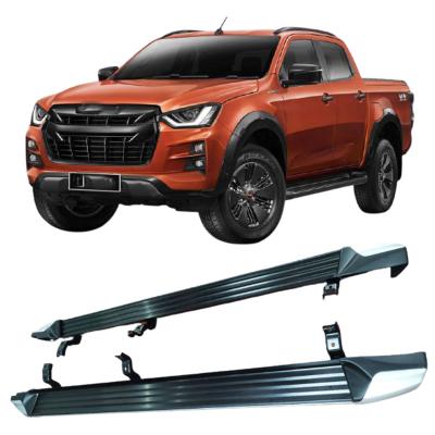 China Easy Step SideSstep Side Bar Car Sideboard Foot Pedal Aluminum Running Board For ISUZU DMAX 2020 2021 for sale